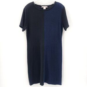 THE CASHMERE PROJECT Colorblock Cashmere Sweater Dress